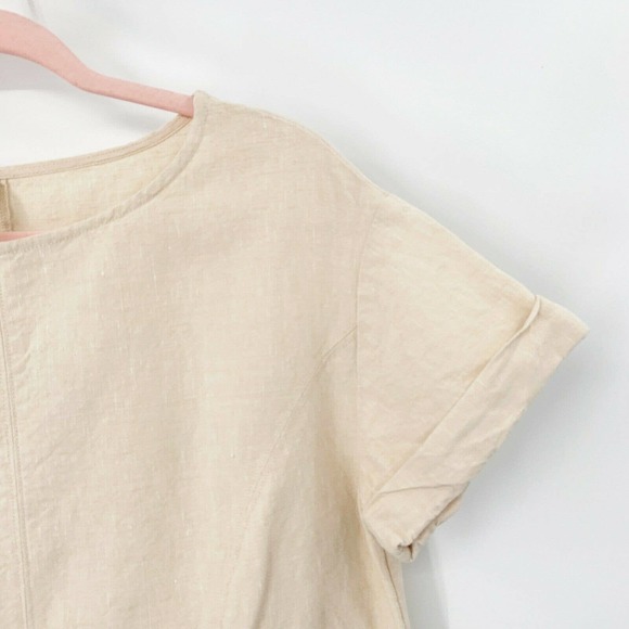 Free People Endless Shore Tunic Shift Dress Linen - Picture 3 of 8